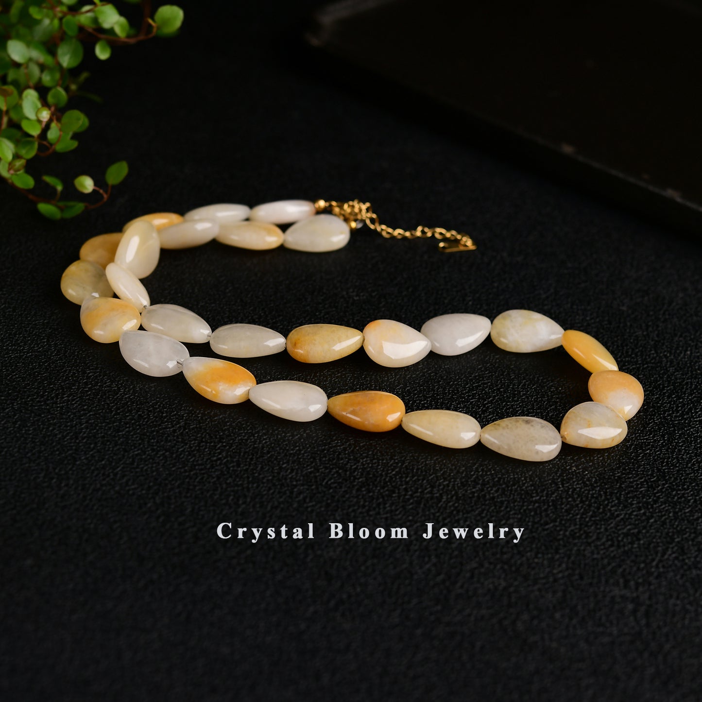 Yellow Phantom Quartz Necklace