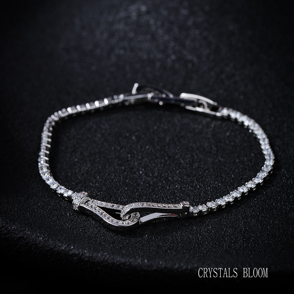 18K Gold-Plated Moissanite Bracelet