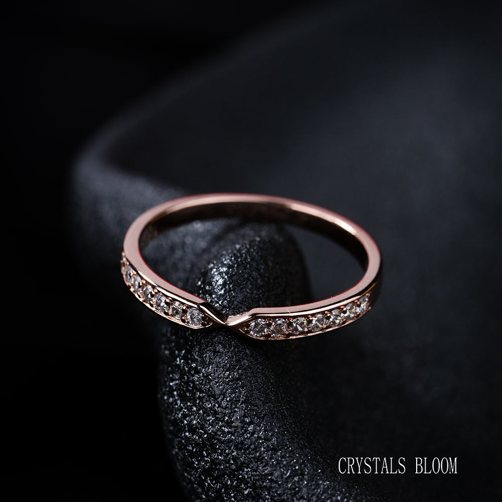 18K Gold-Plated Moissanite Ring