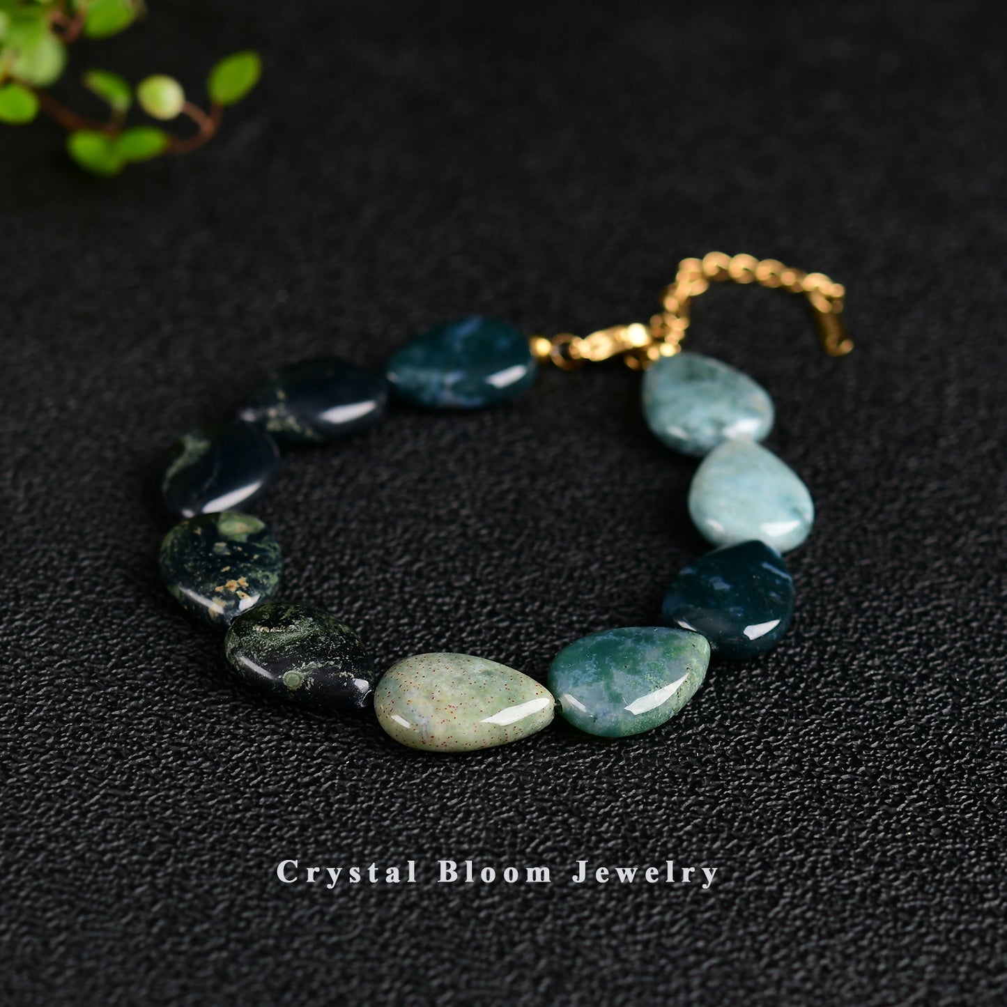 Moss Agate Bracelet