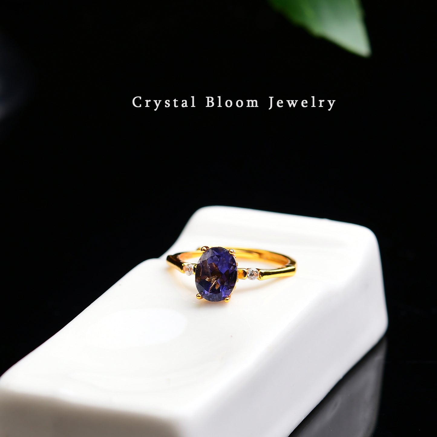 Natural Oval Spinel Ring