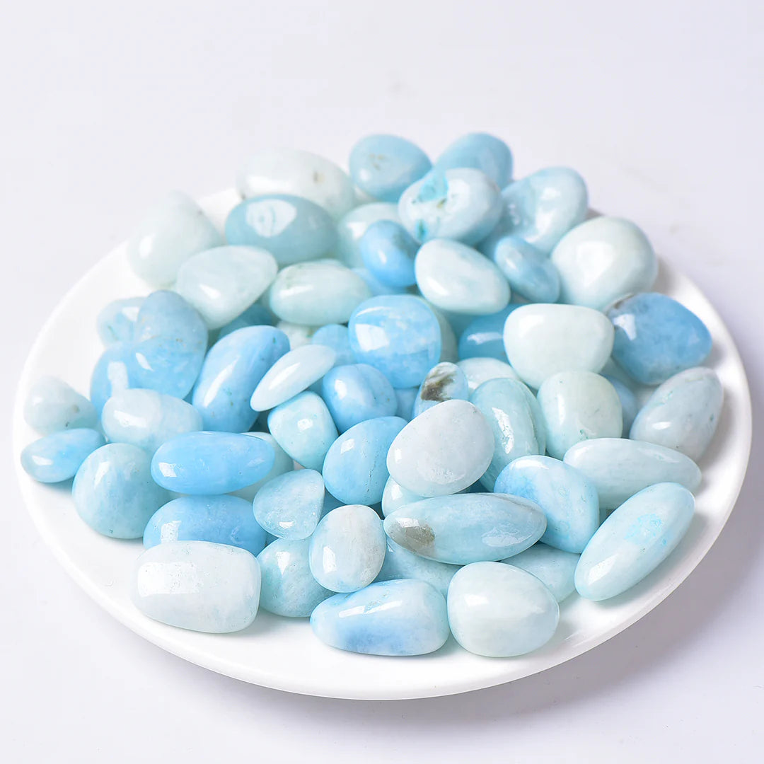 Natural Aquamarine Tumbles