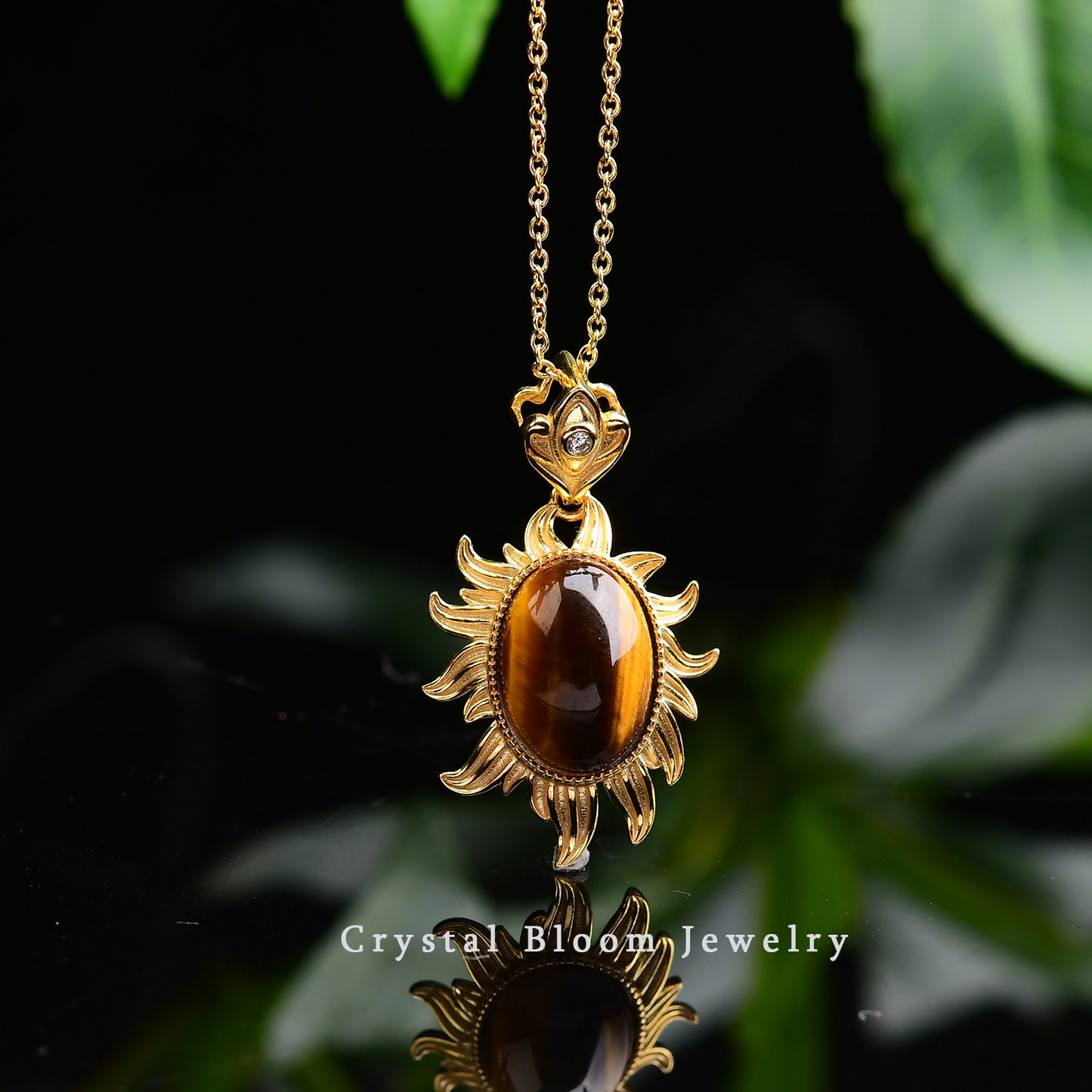 Natural Tiger Eye Pendant