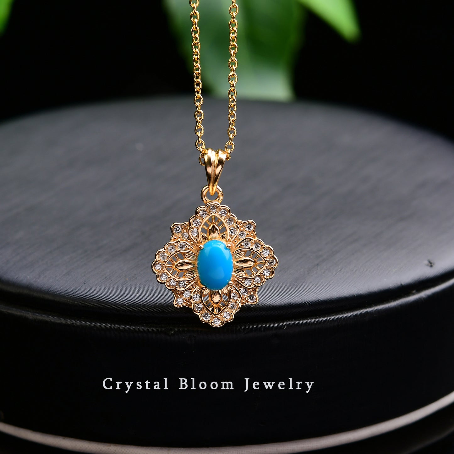 Natural Turquoise Pendant