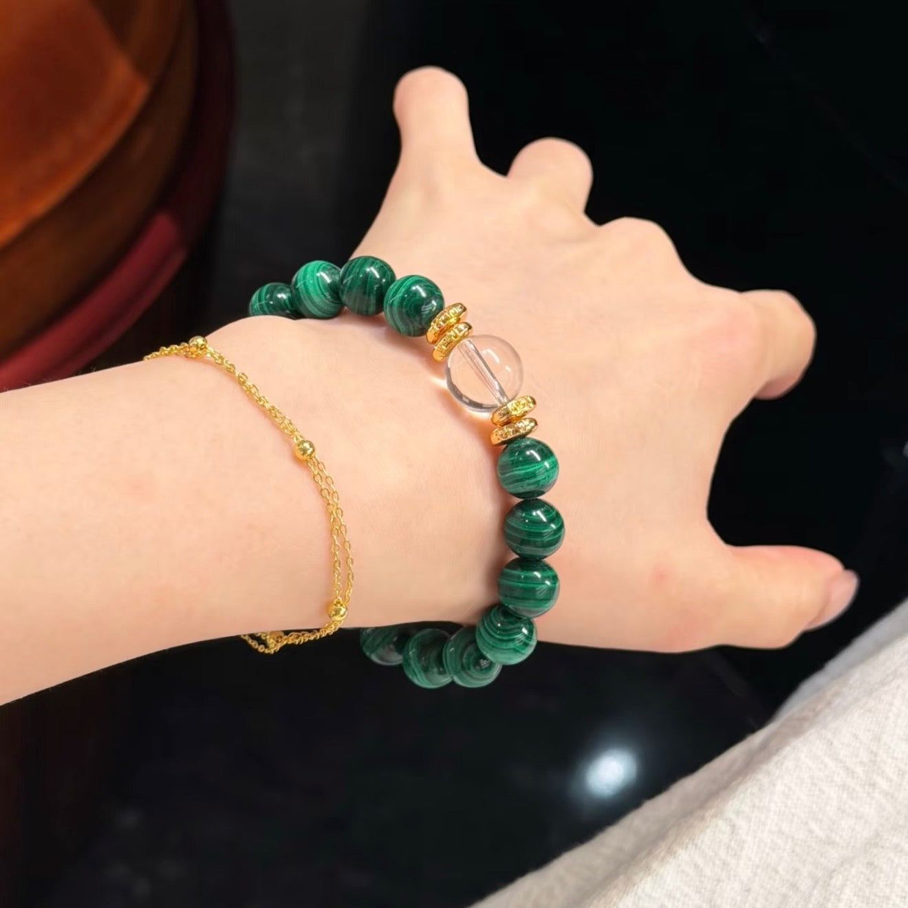 Emerald Harmony Bracelet