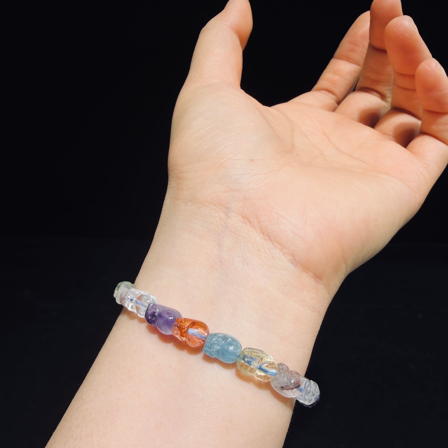 Multi-Gem Pixiu Bracelet