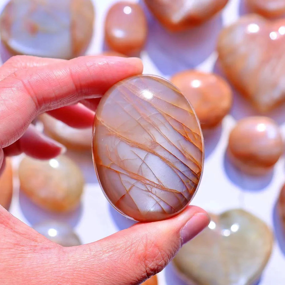 Peach Moonstone Palm