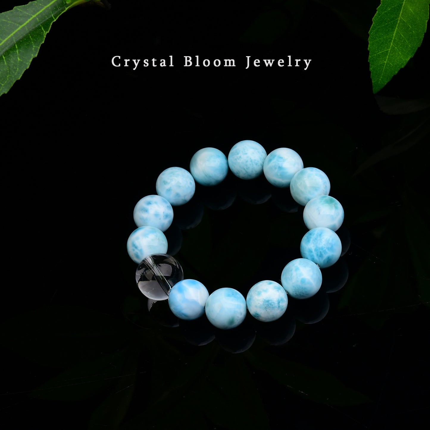 Larimar Bracelet 14mm
