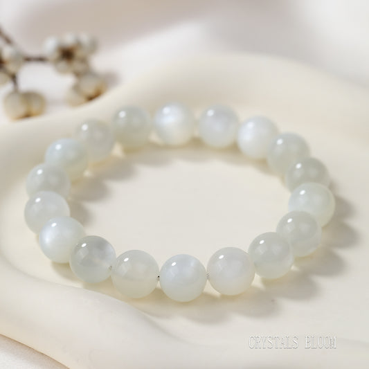 White Chalcedony Bracelet