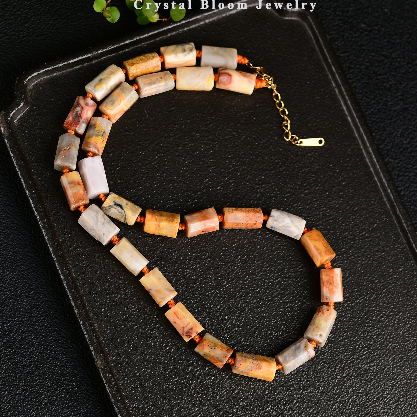 Bumblebee Jasper Necklace