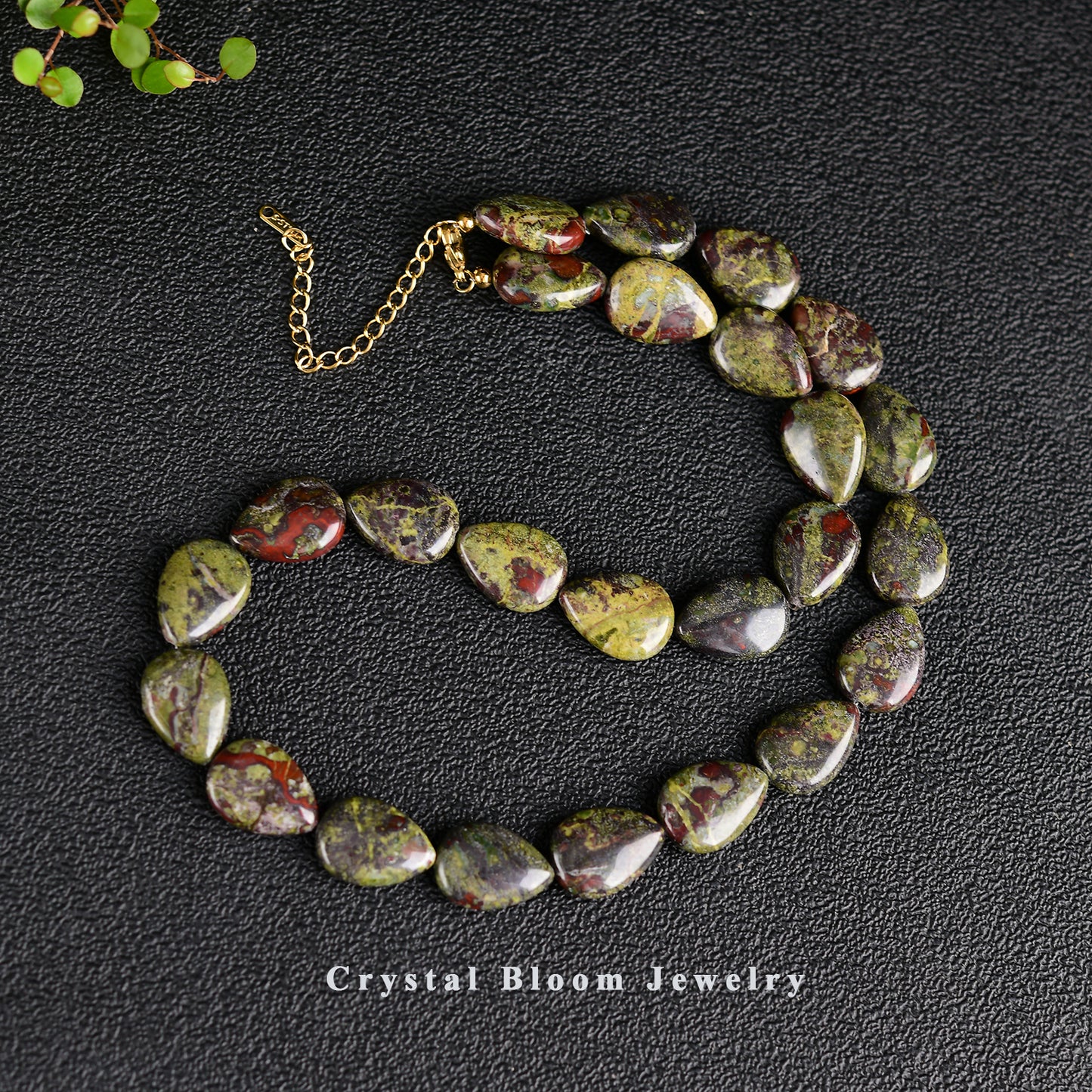 Dragon Blood Stone Necklace