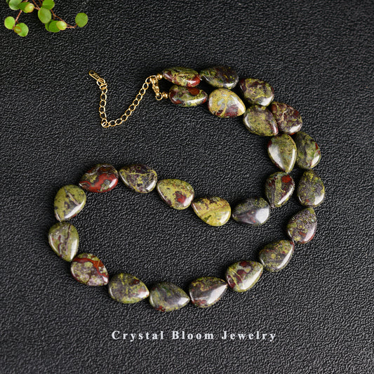 Dragon Blood Stone Necklace