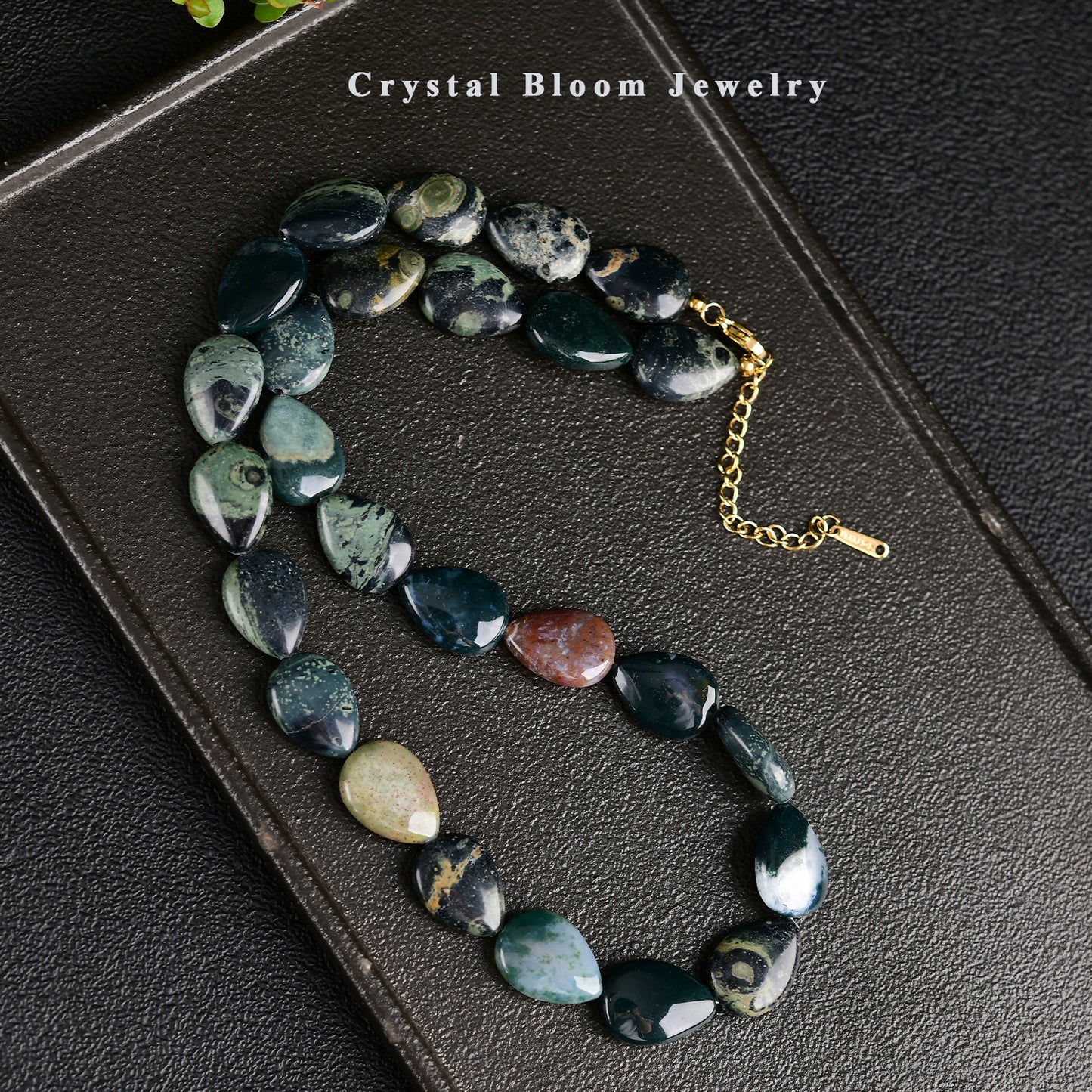 Moss Agate Necklace