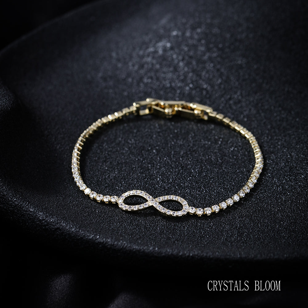 18K Gold-Plated Moissanite Bracelet