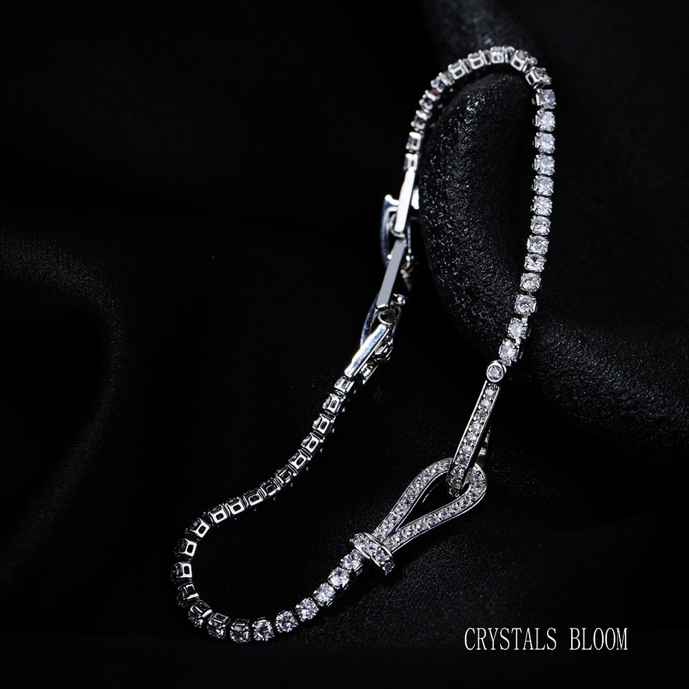 18K Gold-Plated Moissanite Bracelet