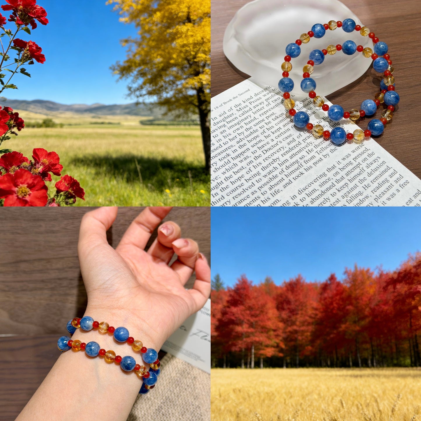 Crimson Twilight Bracelet
