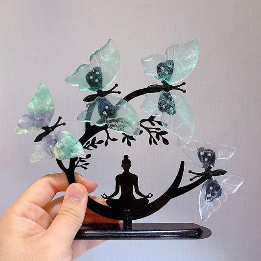 Crystal Butterfly Figurine