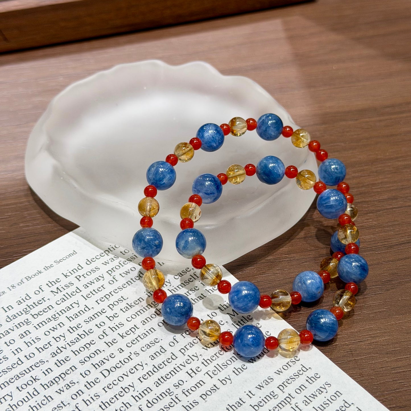 Crimson Twilight Bracelet