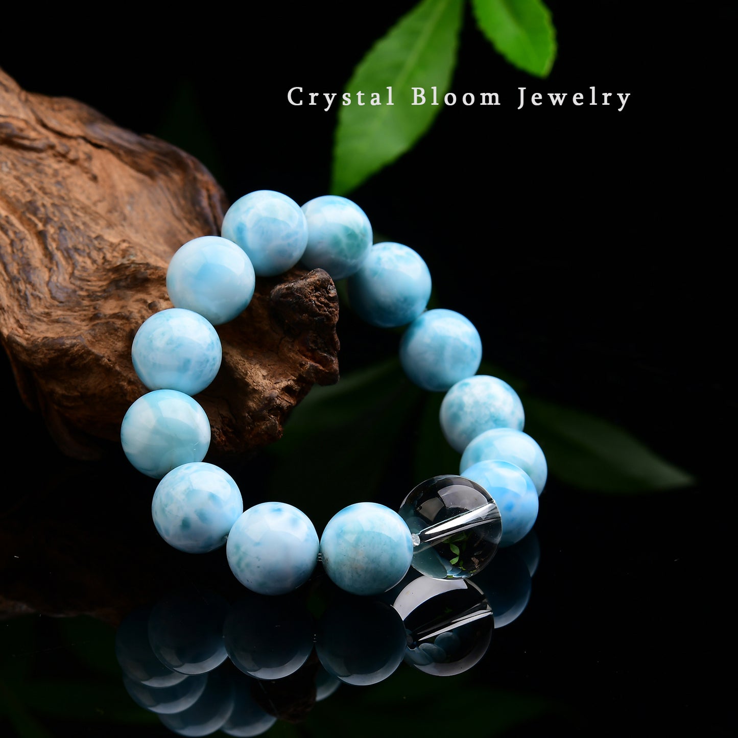 Larimar Bracelet 14mm