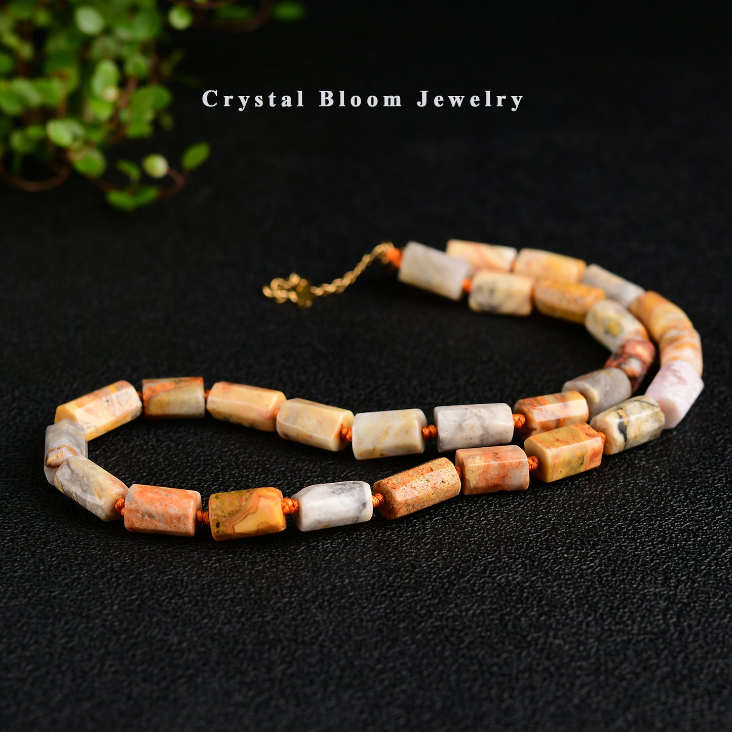 Bumblebee Jasper Necklace