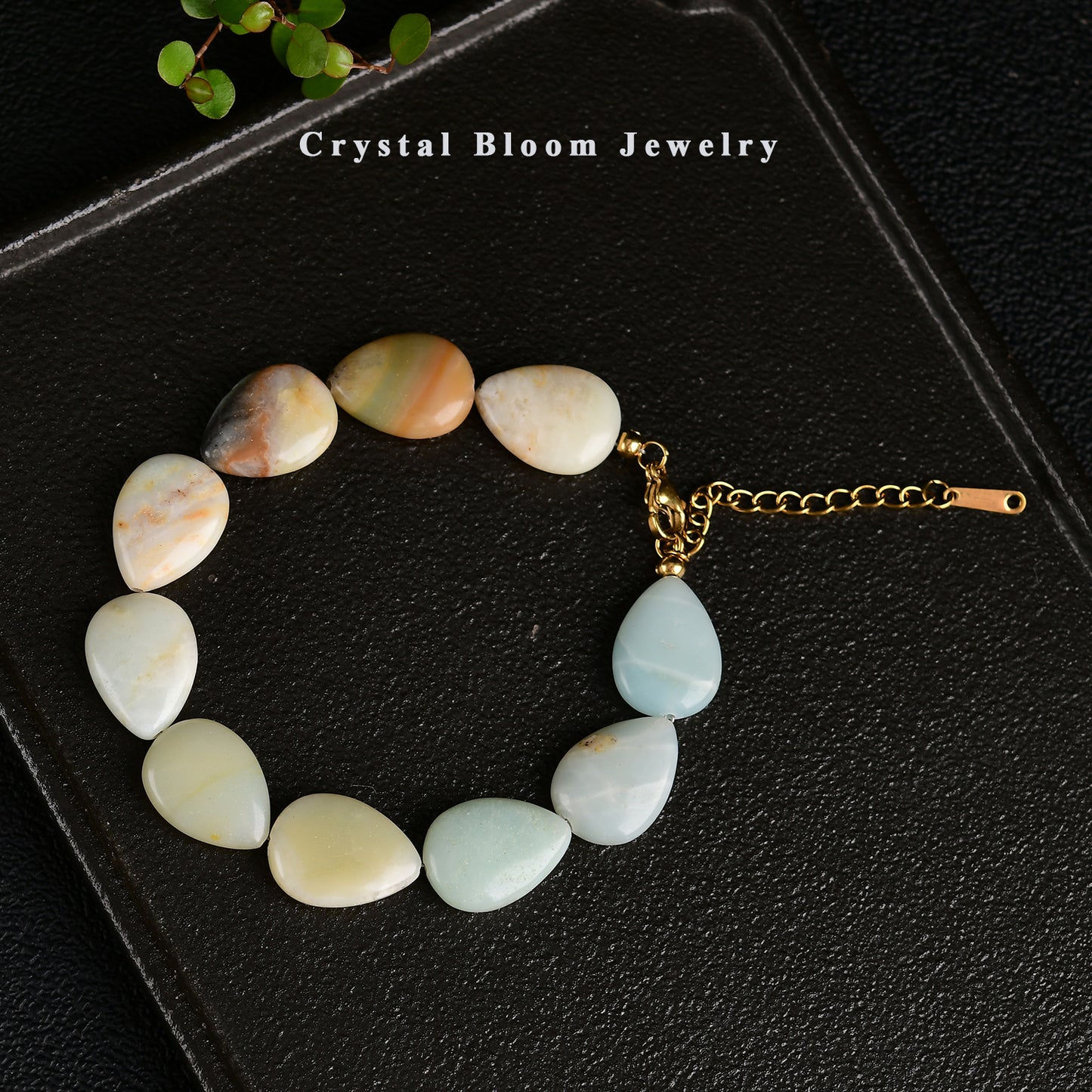Yellow Phantom Quartz Bracelet