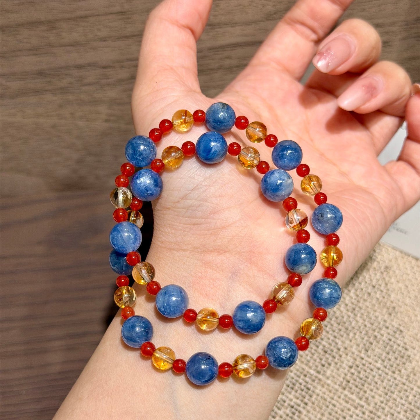 Crimson Twilight Bracelet