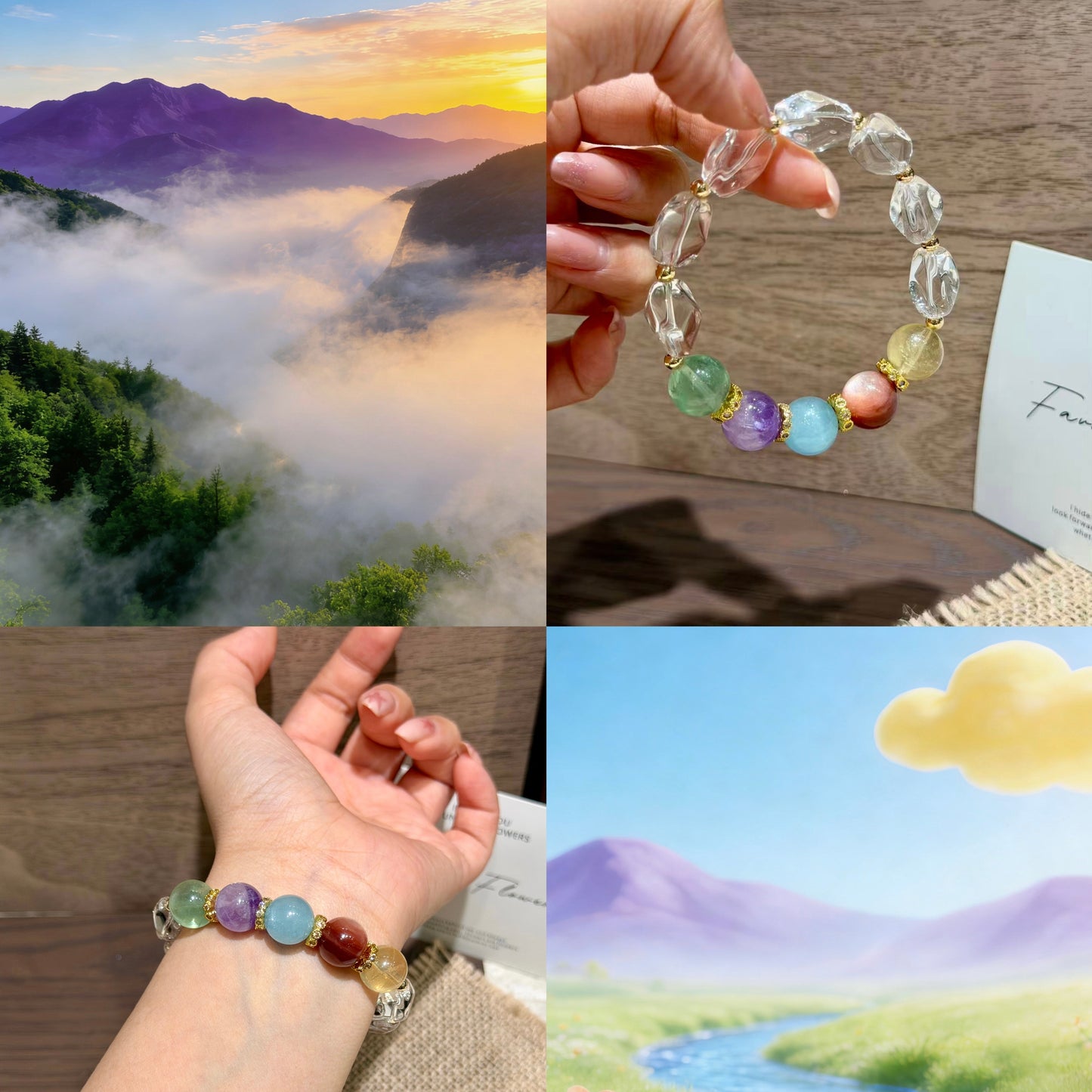 Rainbow Serenity Bracelet