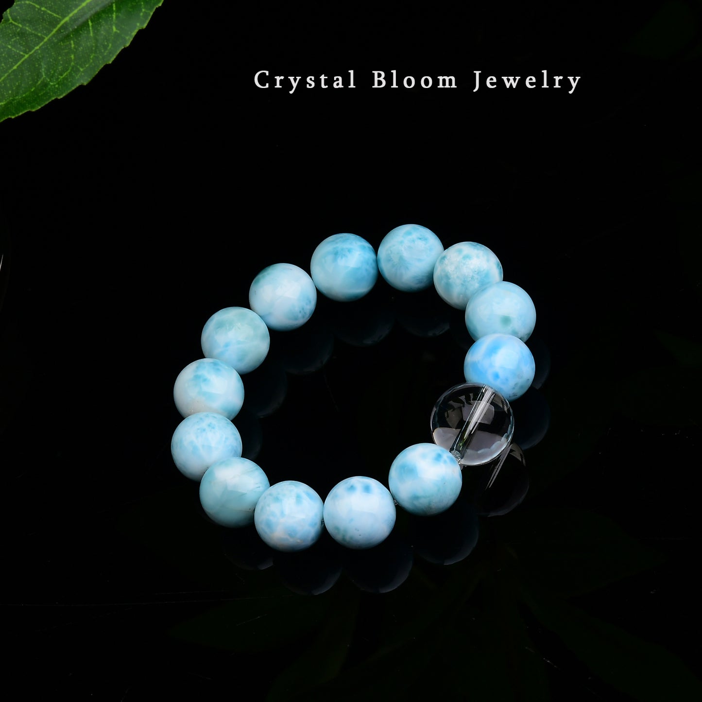 Larimar Bracelet 14mm