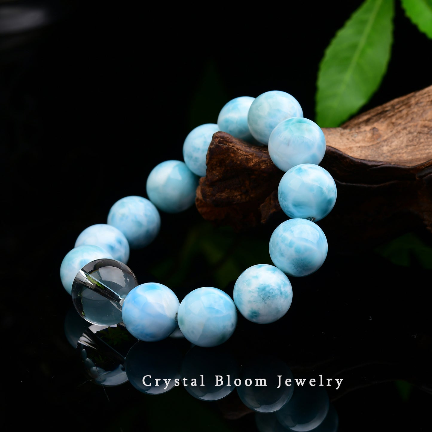 Larimar Bracelet 14mm