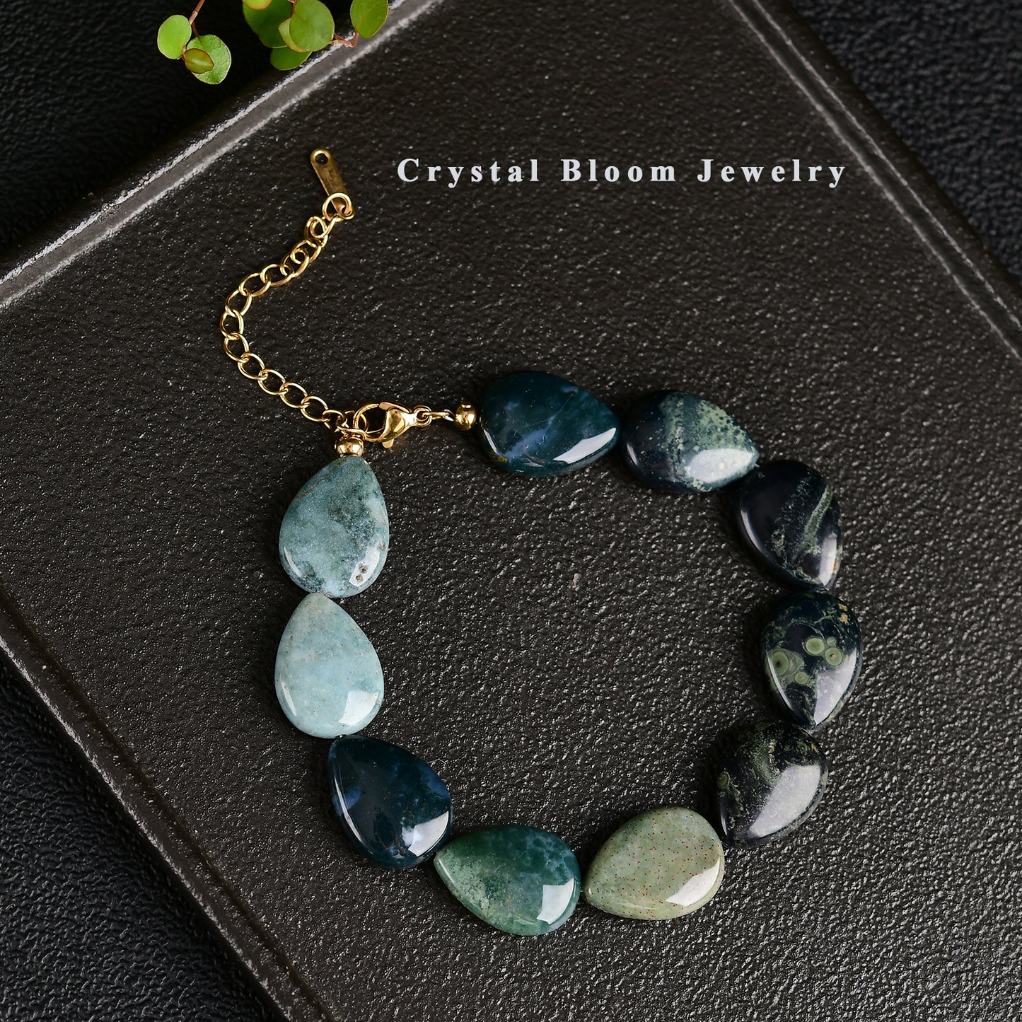 Moss Agate Bracelet