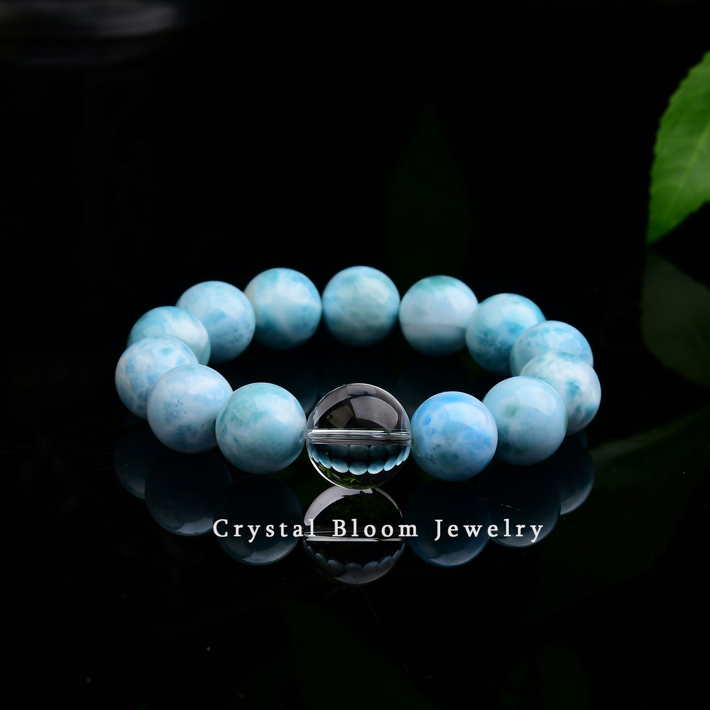 Larimar Bracelet 14mm