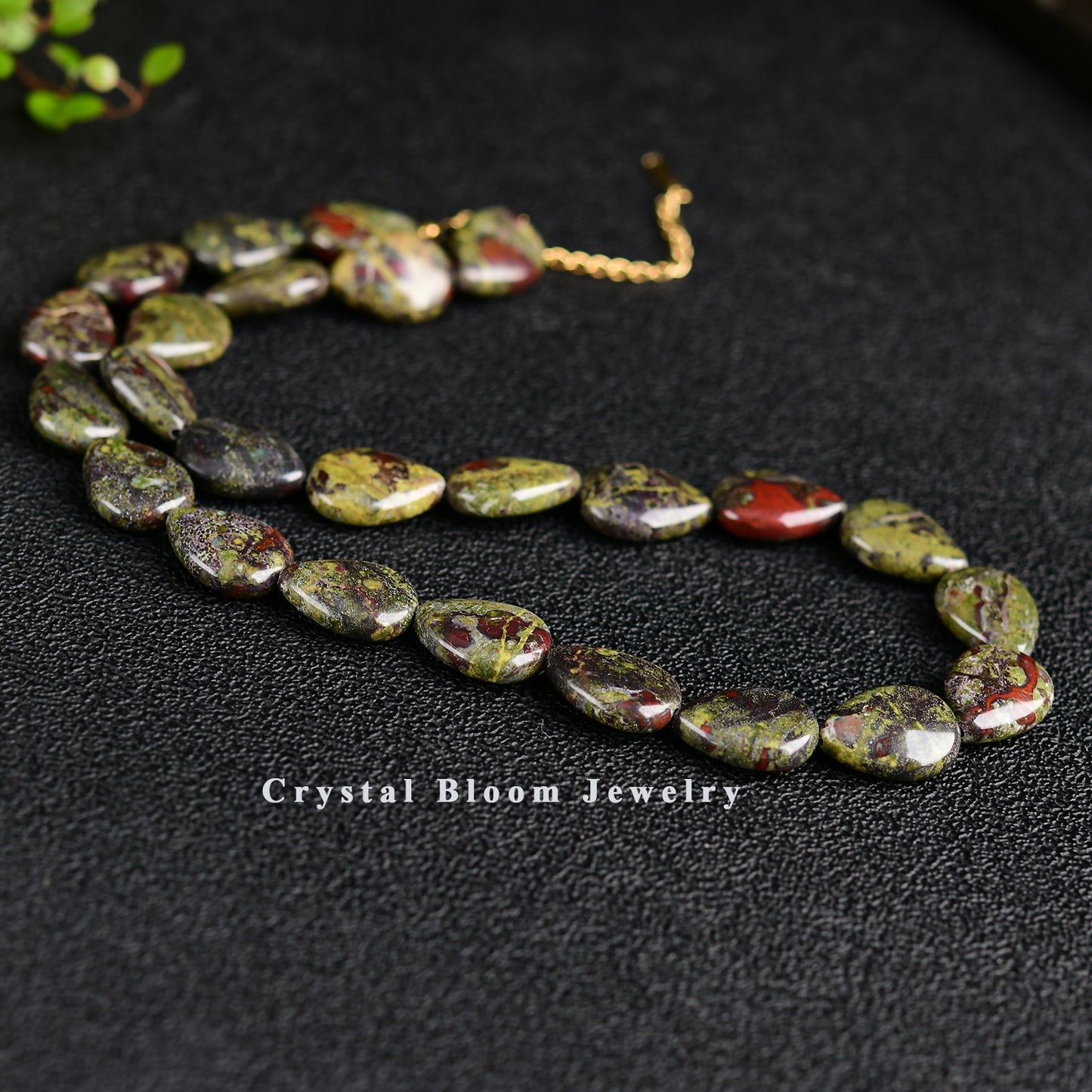 Dragon Blood Stone Necklace