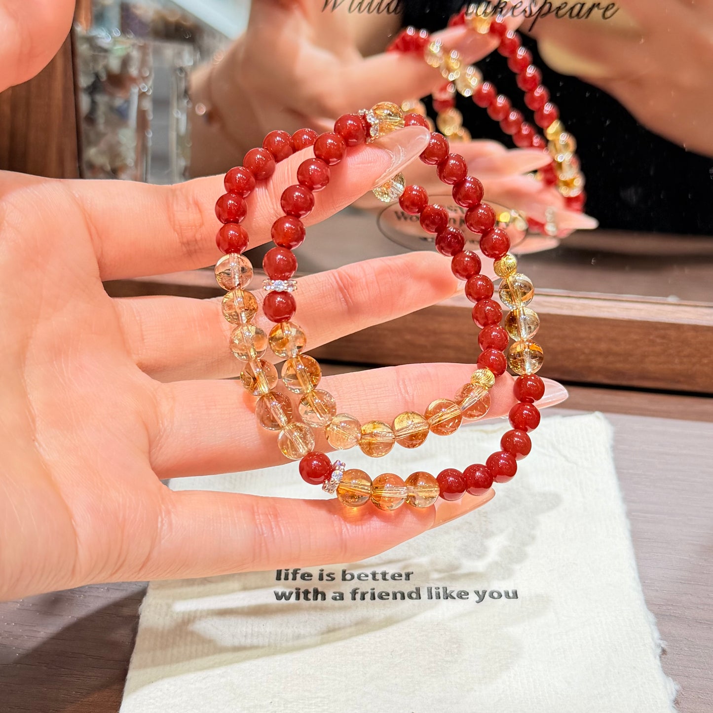 Fiery Abundance Bracelet