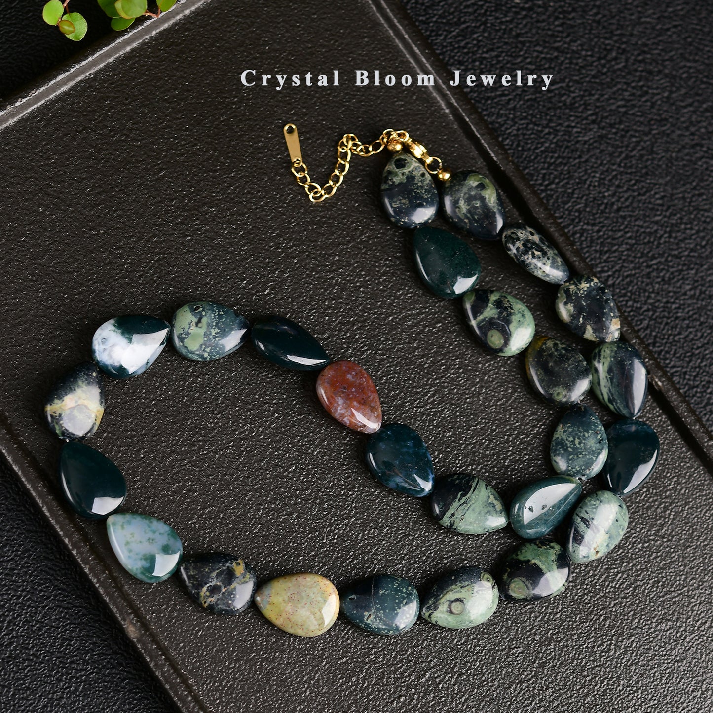 Moss Agate Necklace