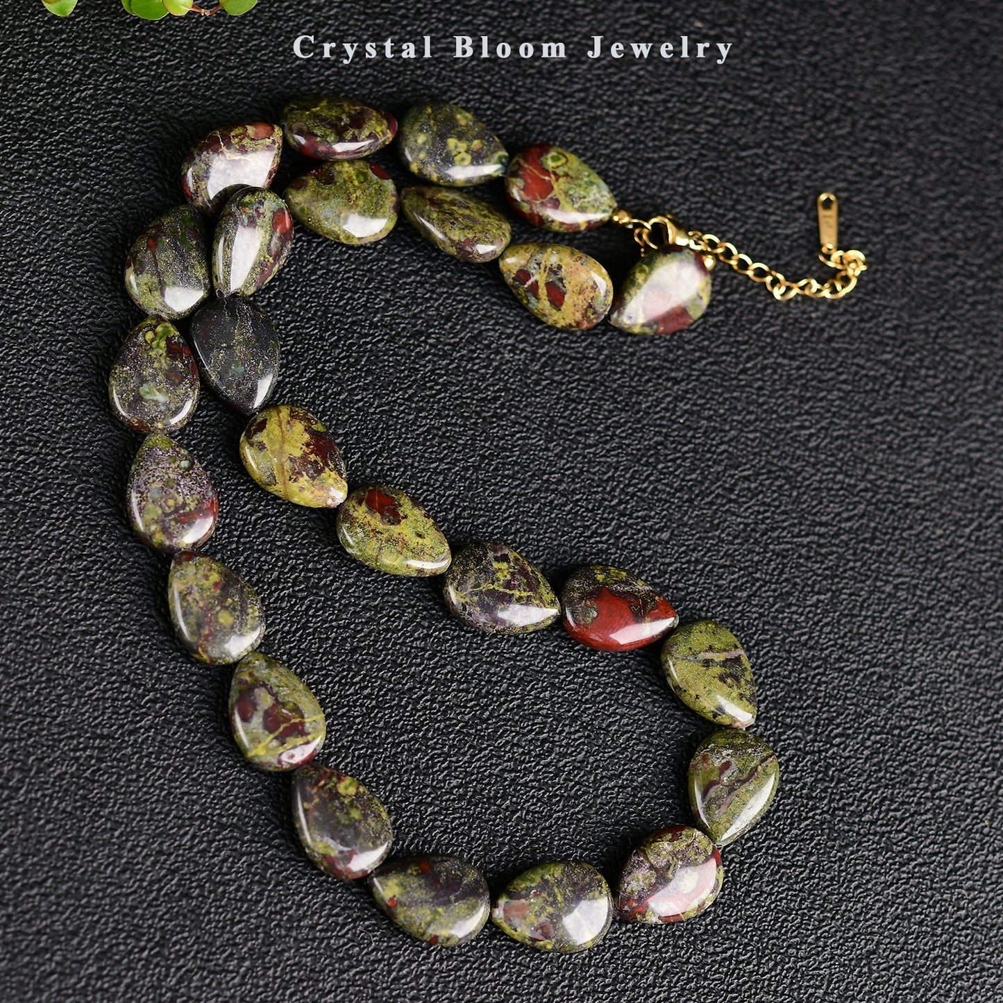 Dragon Blood Stone Necklace