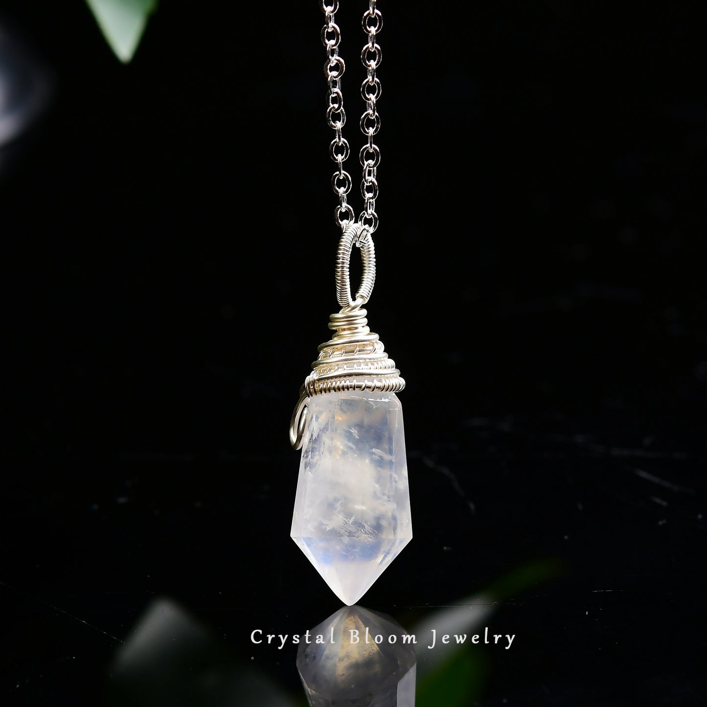 Blue Moonstone Pendant