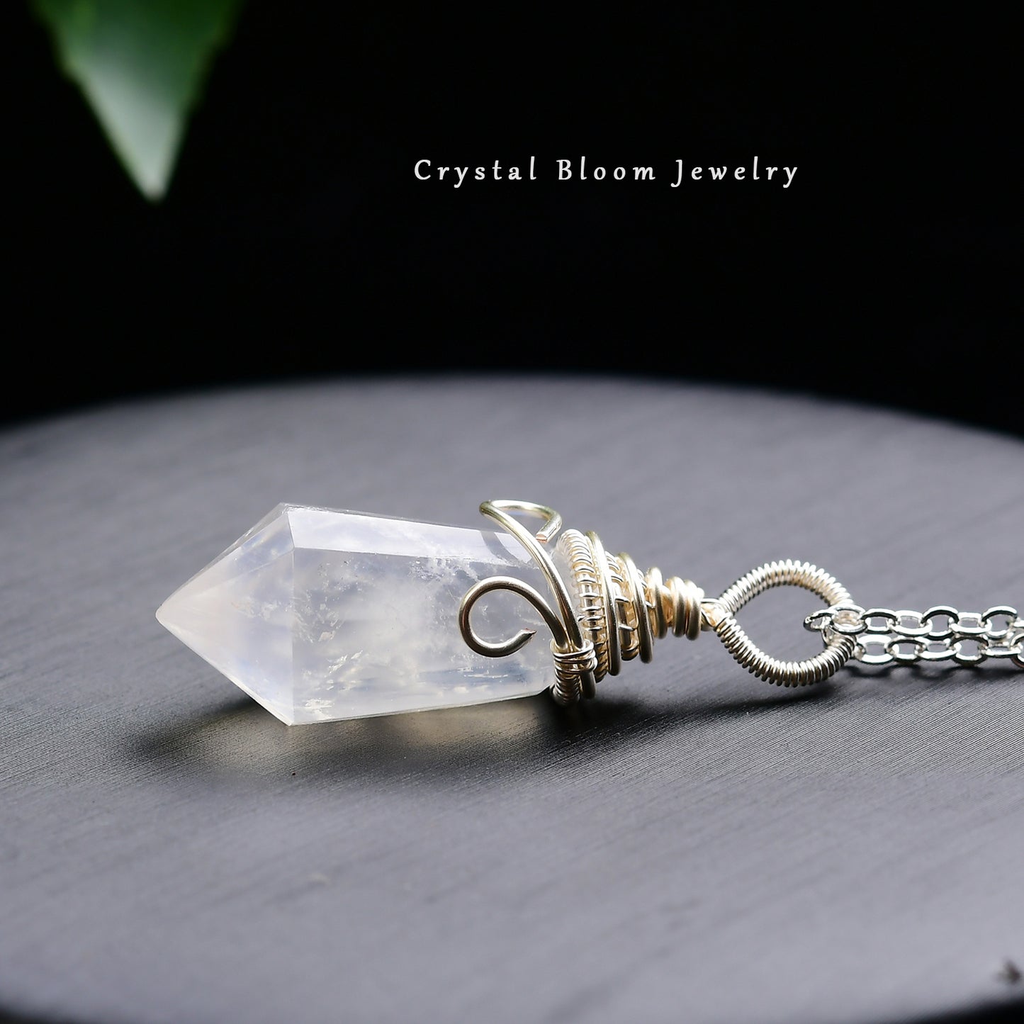 Blue Moonstone Pendant