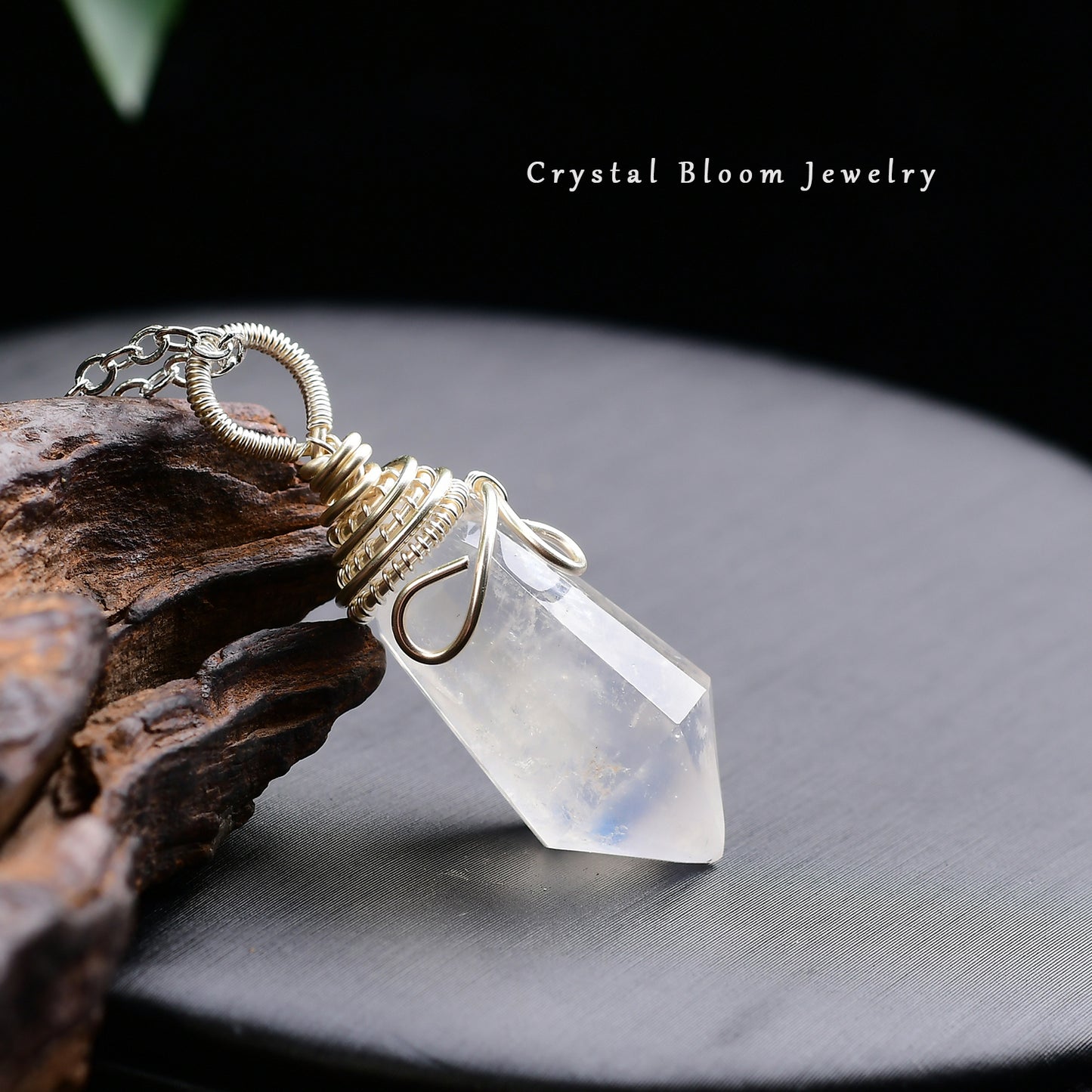 Blue Moonstone Pendant