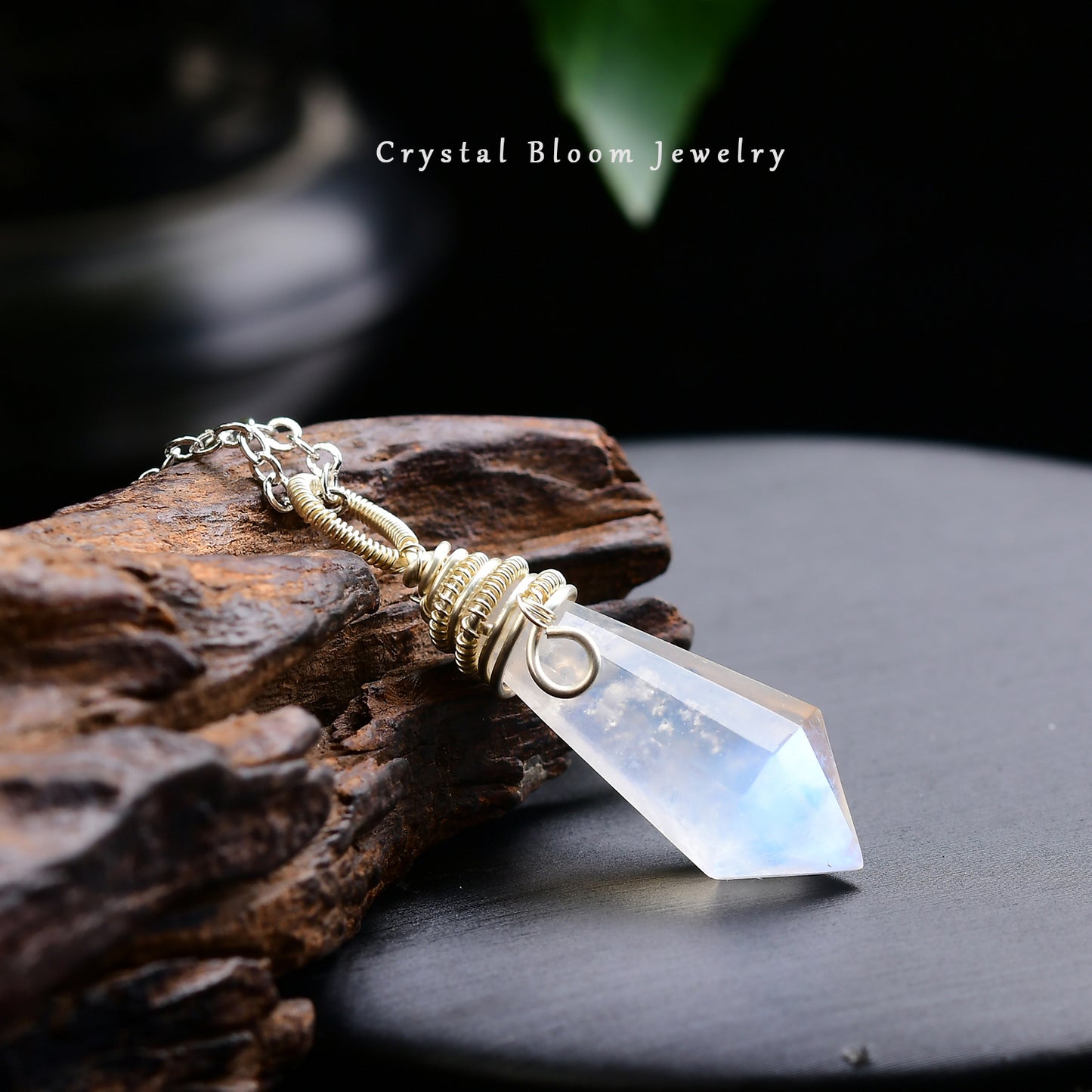 Blue Moonstone Pendant