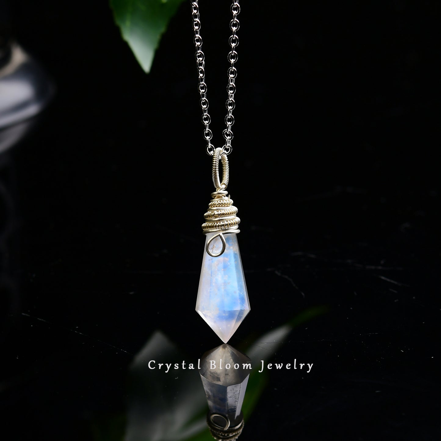 Blue Moonstone Pendant