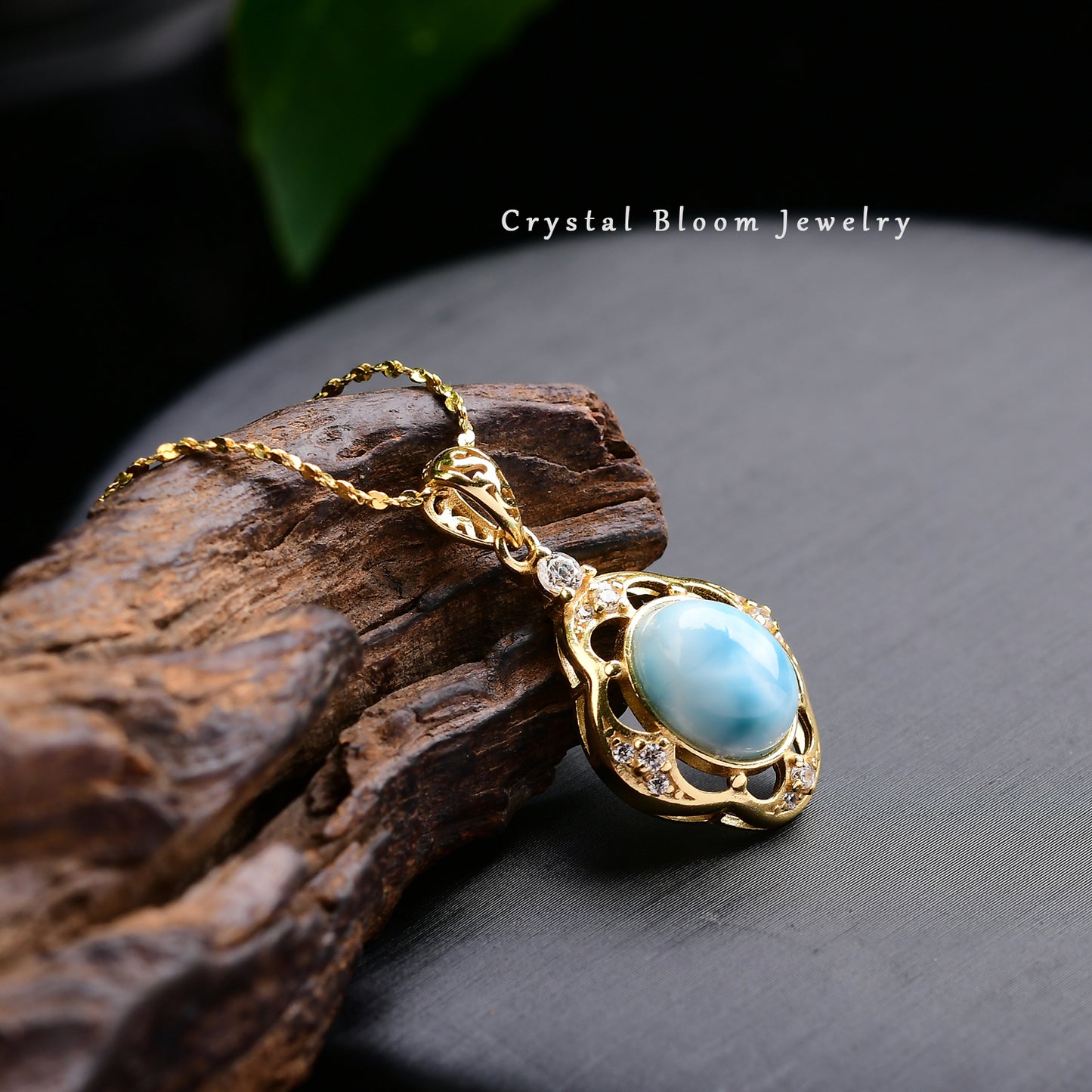 Larimar Pendant