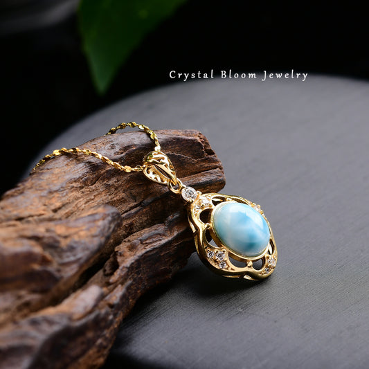 Larimar Pendant
