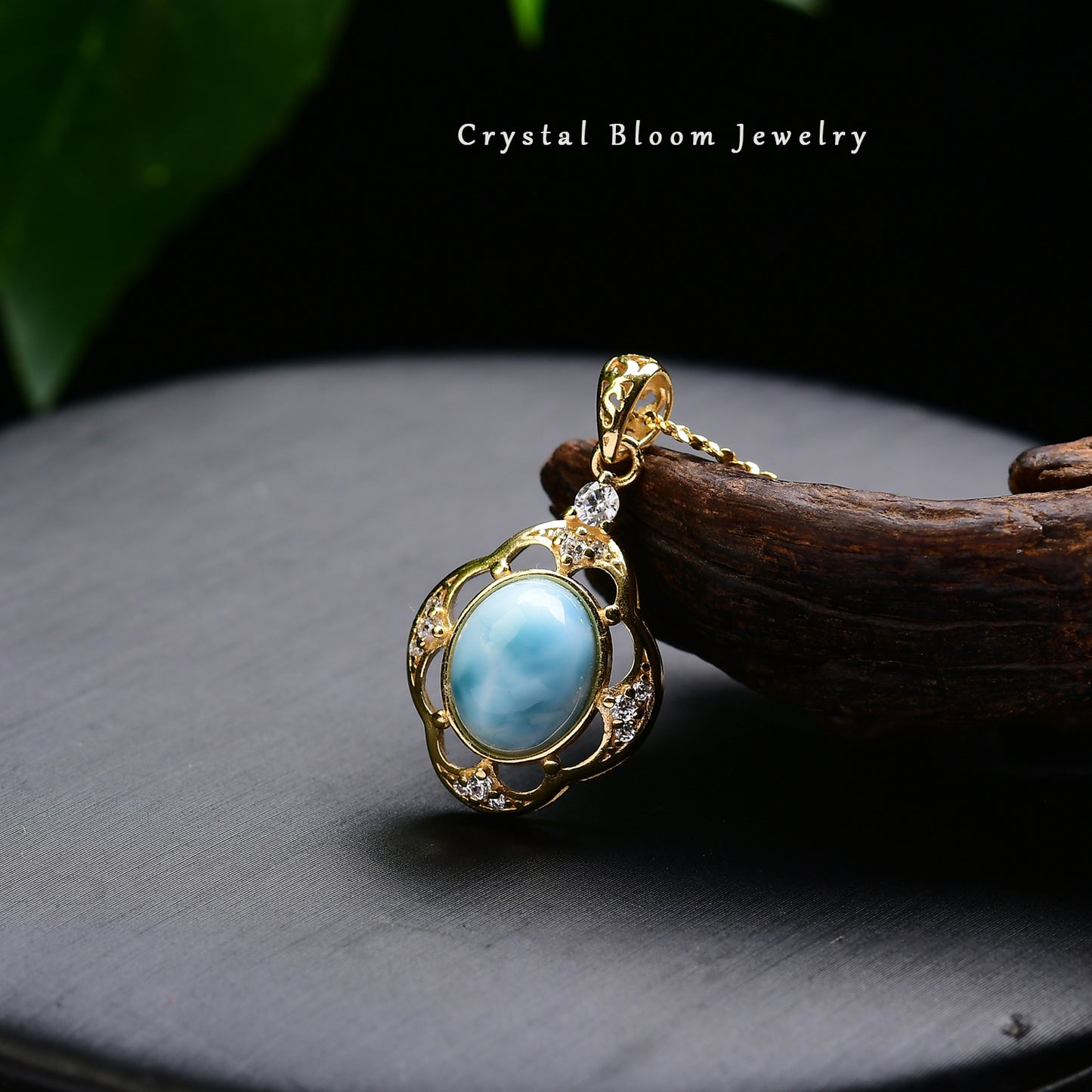 Larimar Pendant