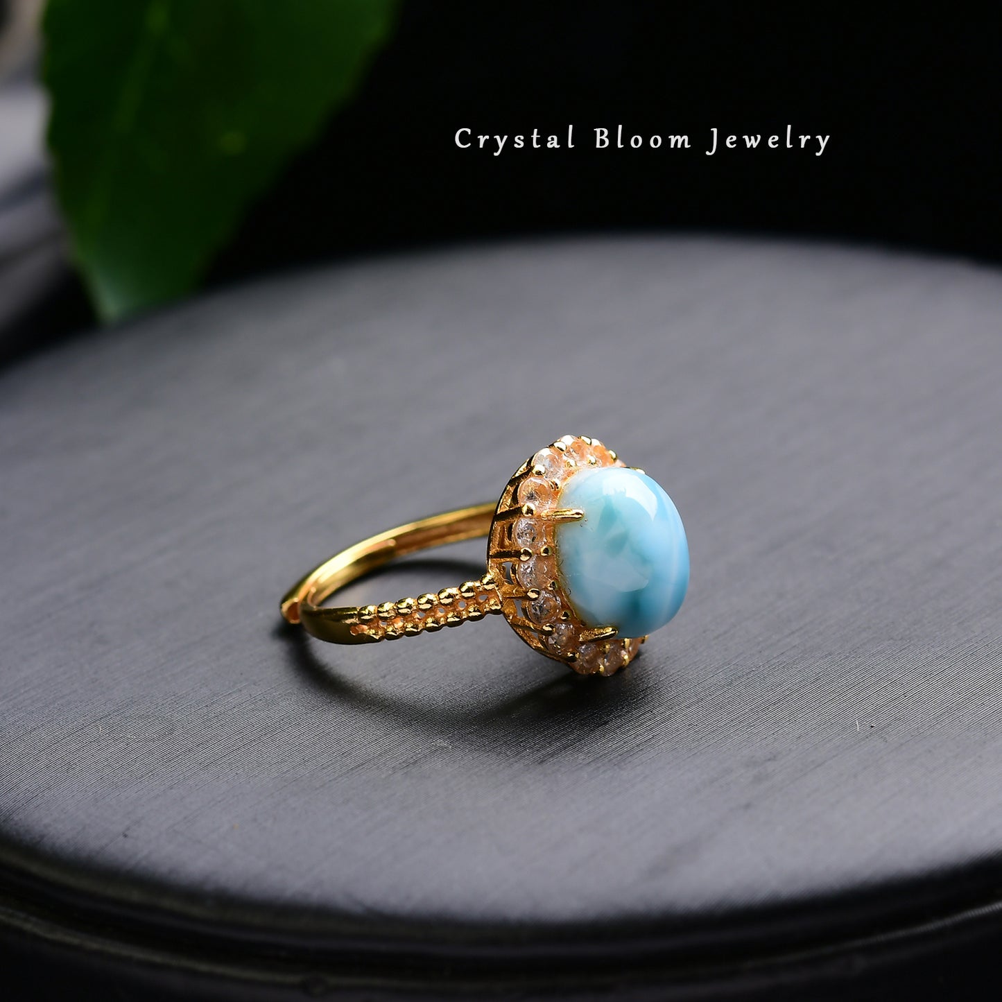 Larimar Ring