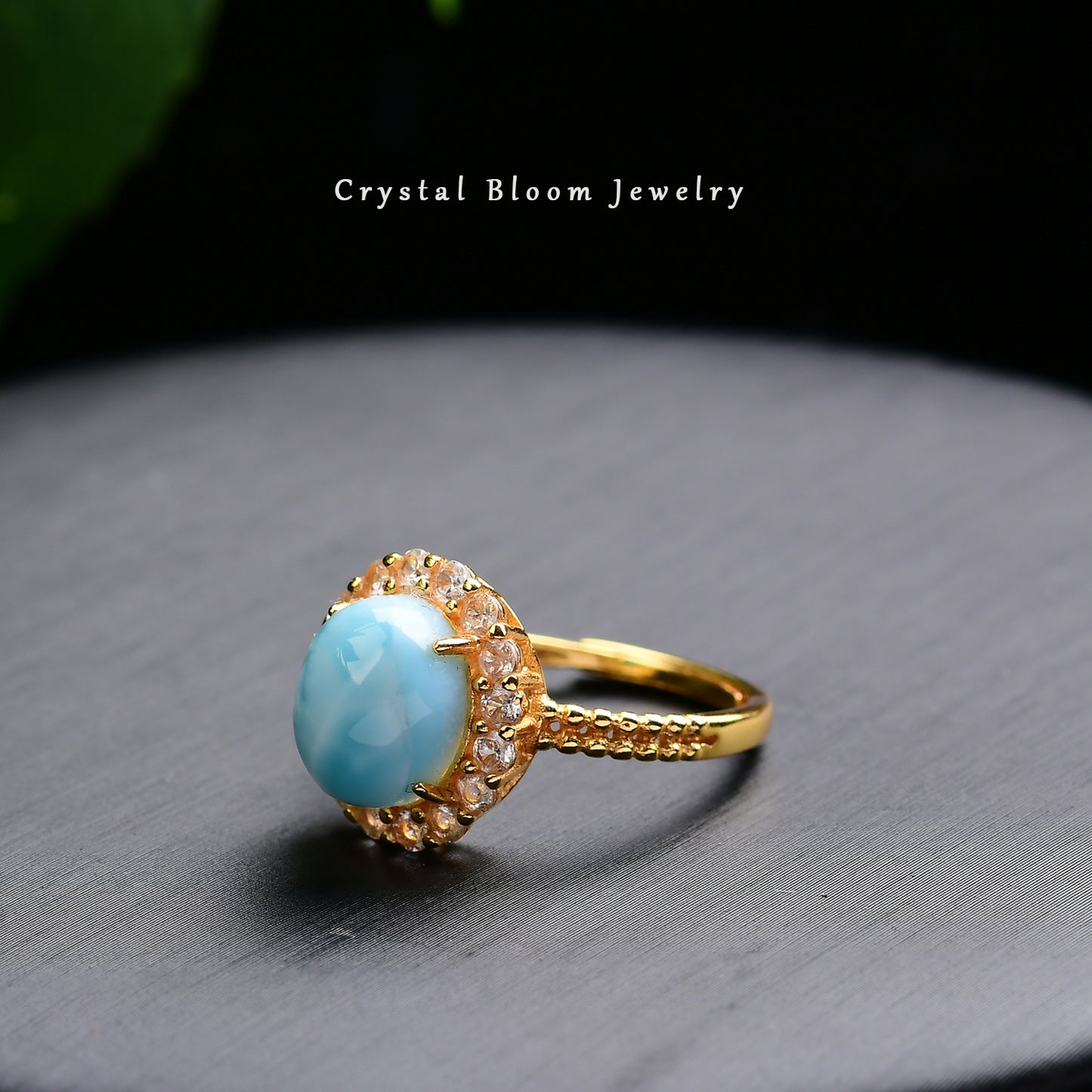 Larimar Ring