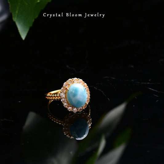 Larimar Ring