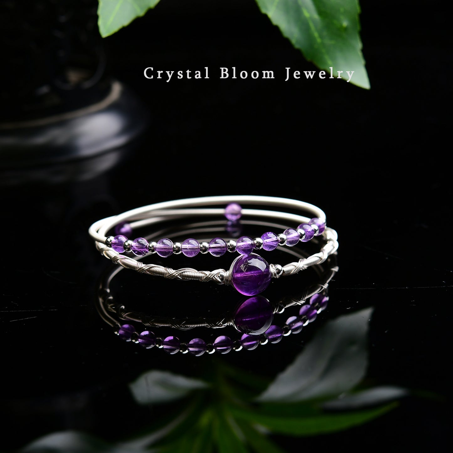 Handmade Natural Crystal Bracelet
