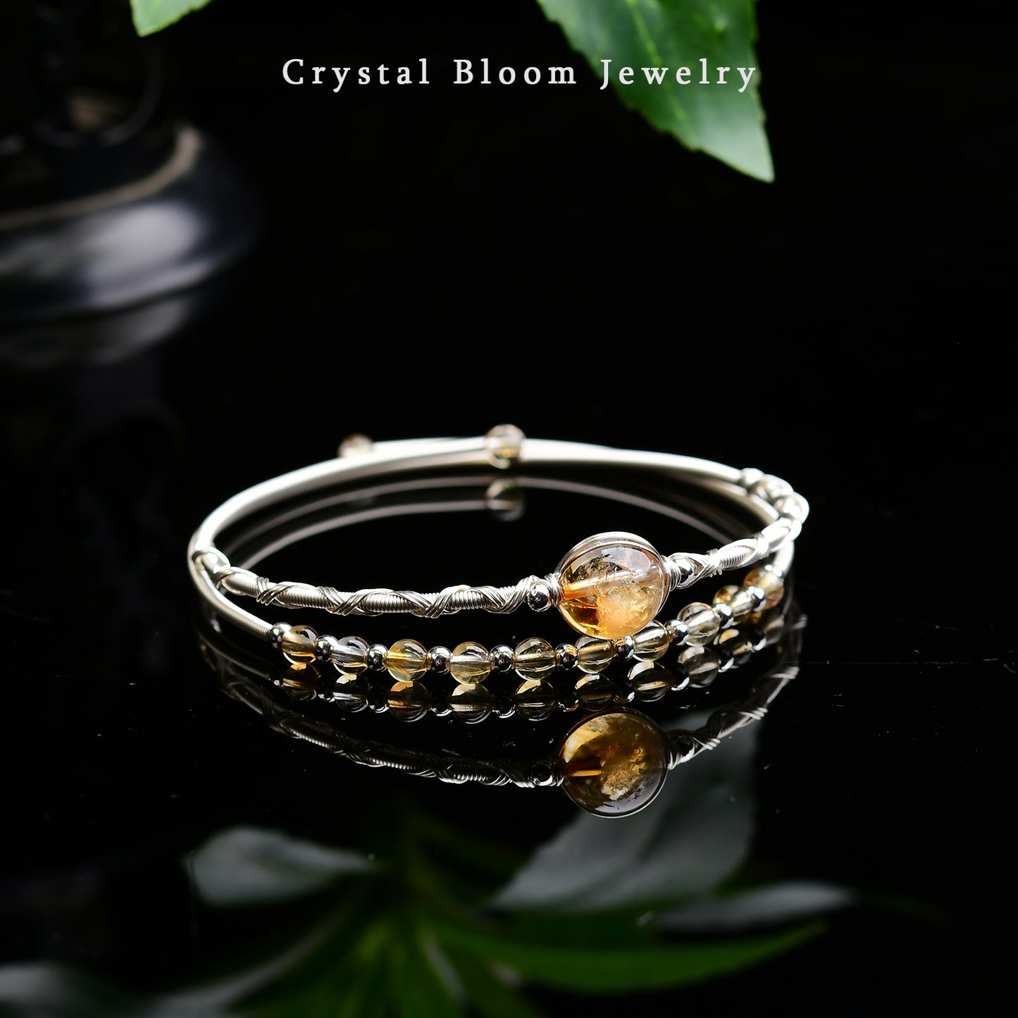 Handmade Natural Crystal Bracelet