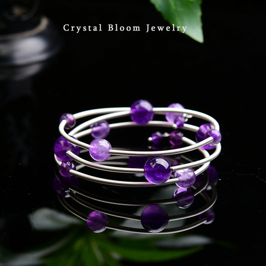 Handmade Natural Crystal Bracelet