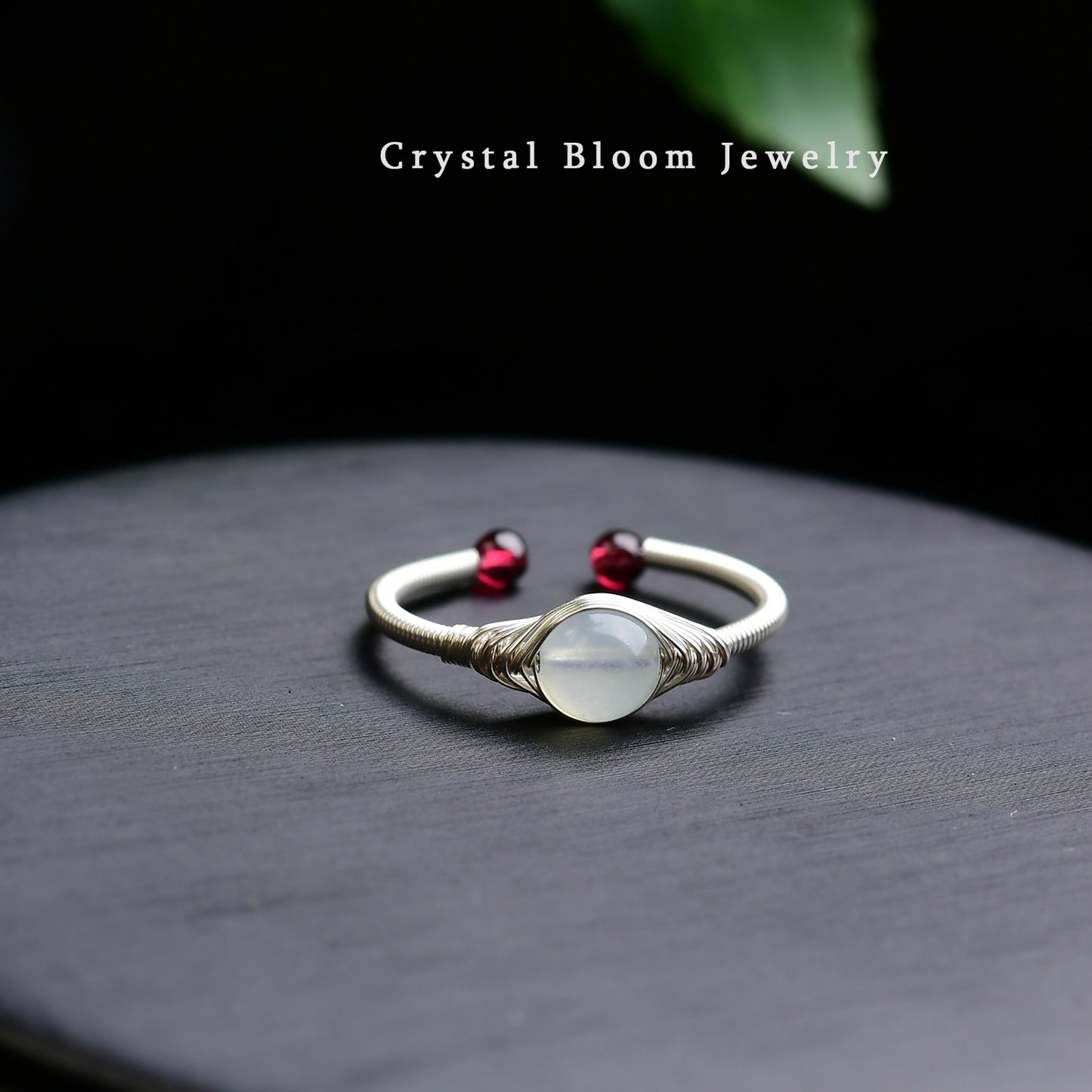 Handmade Natural Crystal Ring